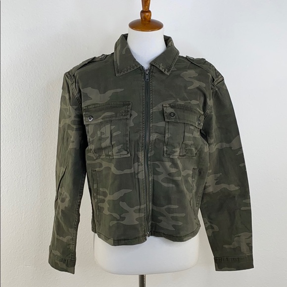 Good American Camo Print Military Jacket - Picture 5 of 8